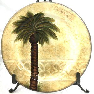 Bellagio Palm Tree Salad Plate Tabletops Unlimited  Discontinued